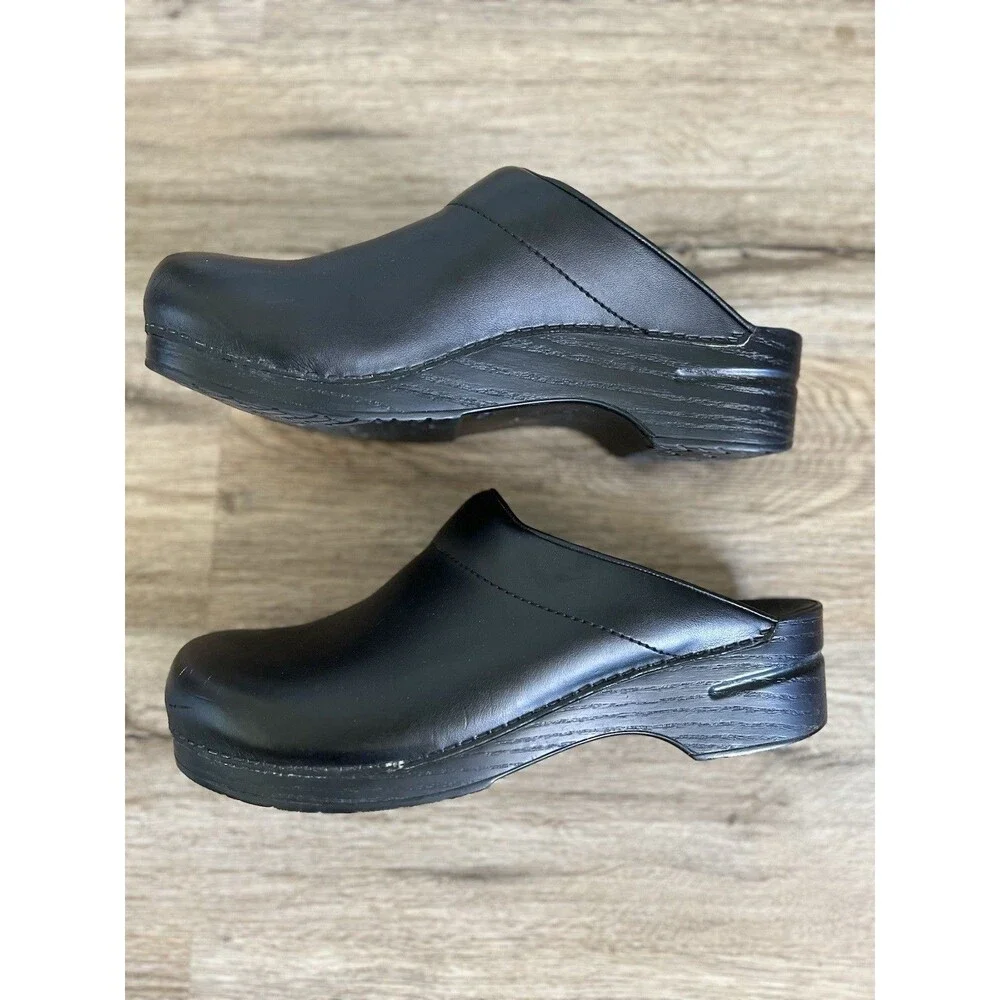 Dansko Men's Karl Black Professional Clogs 050-020202 Size 45 US 11.5-12